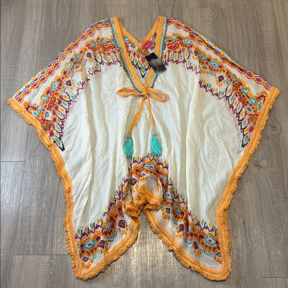 Ranees Miami NWT Beach Cover-up Kaftan - Picture 3 of 16